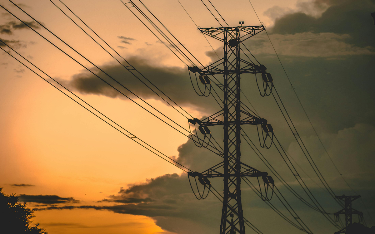 TransmissionLineSunset